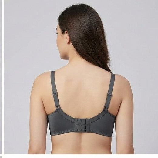 Genazy Wear | Seamless Wireless Comfort Bra – Ultra-Soft Contoured T-Shirt Bra (Mauve)