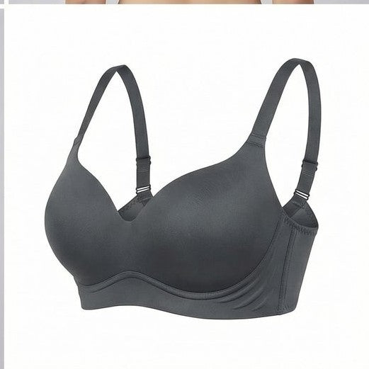 Genazy Wear | Seamless Wireless Comfort Bra – Ultra-Soft Contoured T-Shirt Bra (Mauve)