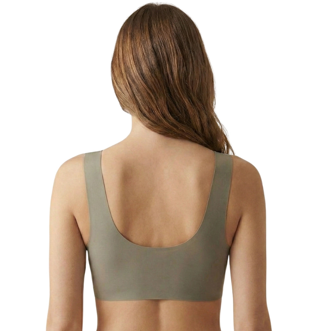 Front-Button Comfort Bra – Wire-Free Everyday Essential
