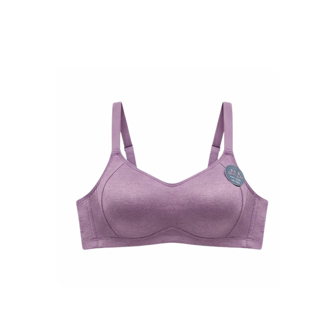 Women’s Seamless Comfort Bra – Non-Wired Soft Everyday T-Shirt Bra (Multi Color)