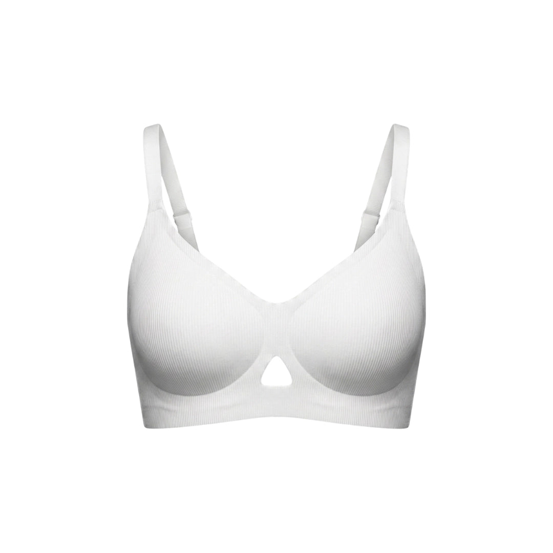 Premium Comfort Padded Bra Collection – Ribbed & Seamless Wire-Free Designs (All Colors Available)