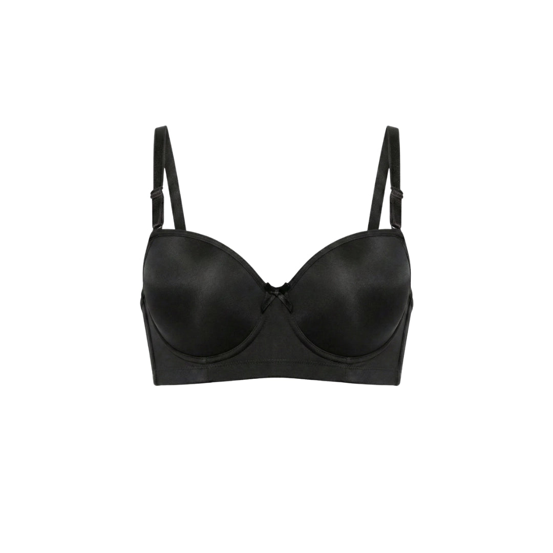 Premium Seamless Ribbed Padded Bra – Wire-Free Comfort (Available in Multiple Colors)