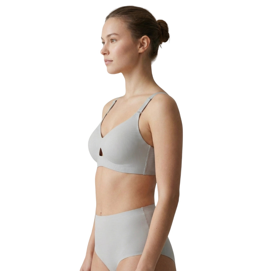 Premium Comfort Padded Bra Collection – Ribbed & Seamless Wire-Free Designs (All Colors Available)