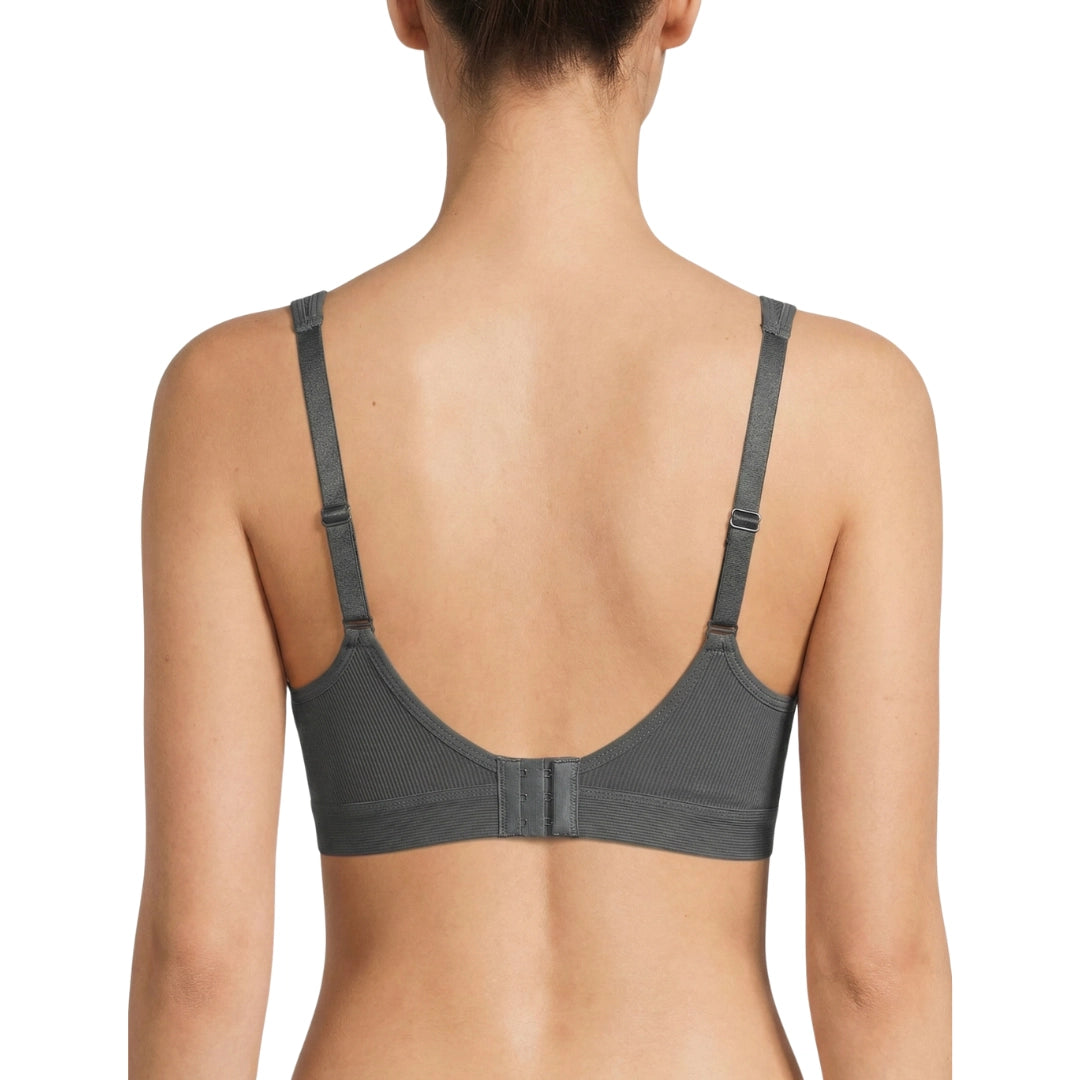 Premium Ribbed Cotton Padded Bra – Seamless & Wire-Free | Available in Multiple Vibrant Colors