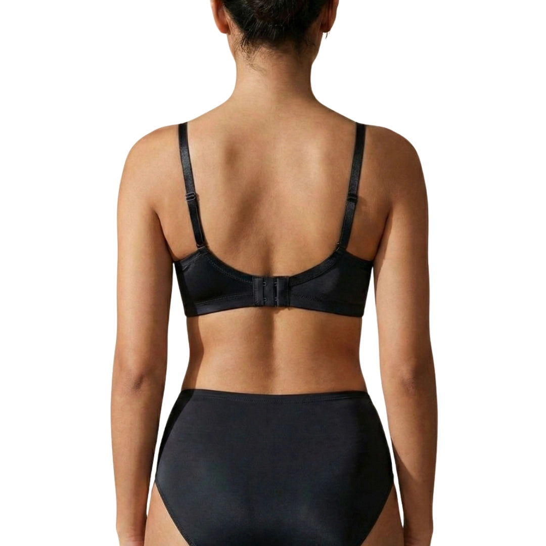 Premium Seamless Ribbed Padded Bra – Wire-Free Comfort (Available in Multiple Colors)