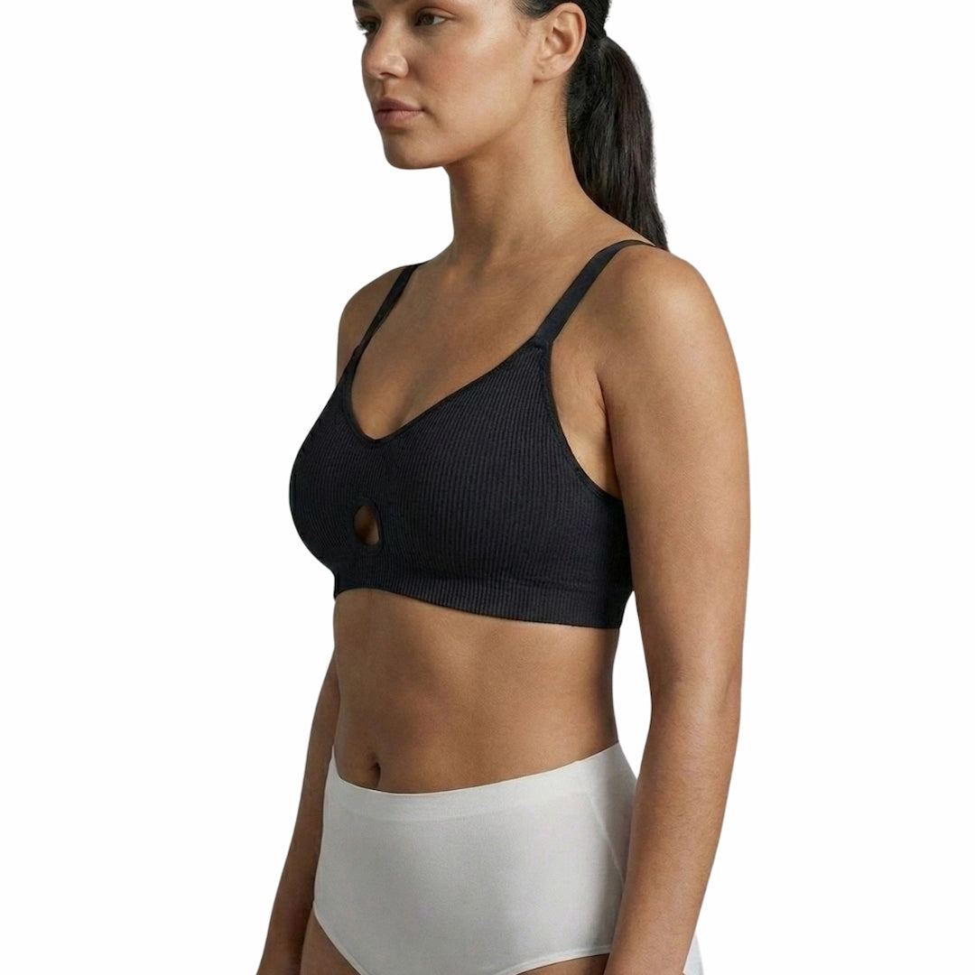 Premium Comfort Padded Bra Collection – Ribbed & Seamless Wire-Free Designs (All Colors Available)