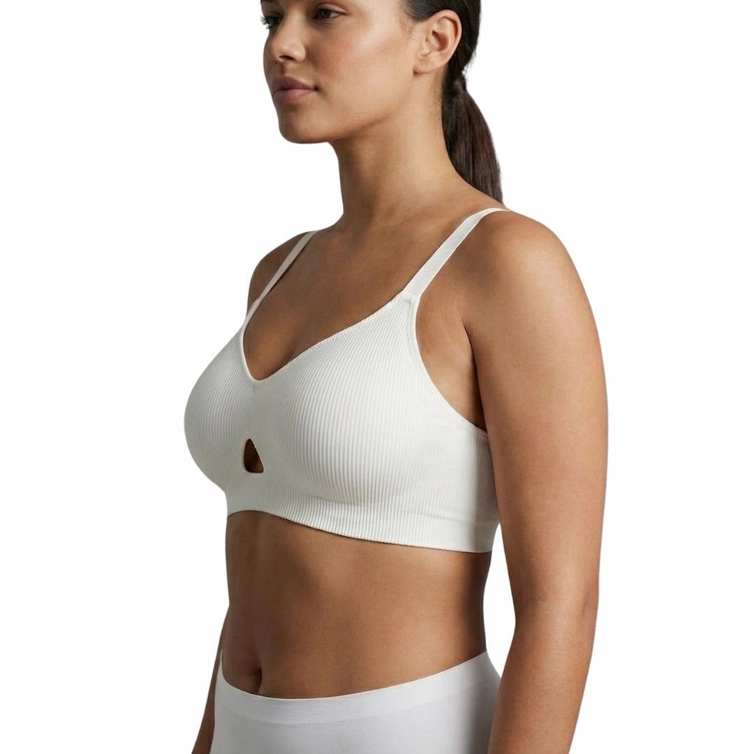 Premium Comfort Padded Bra Collection – Ribbed & Seamless Wire-Free Designs (All Colors Available)