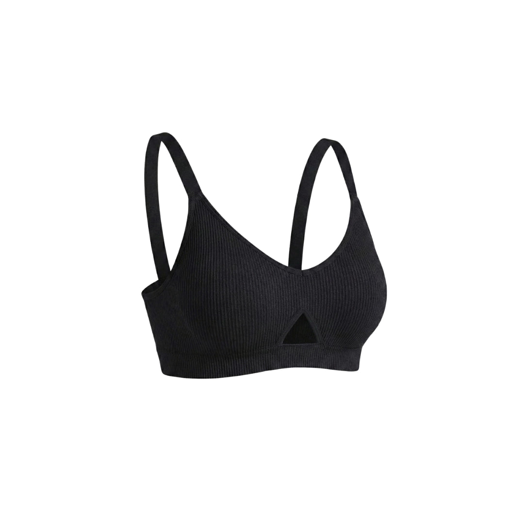 Premium Comfort Padded Bra Collection – Ribbed & Seamless Wire-Free Designs (All Colors Available)