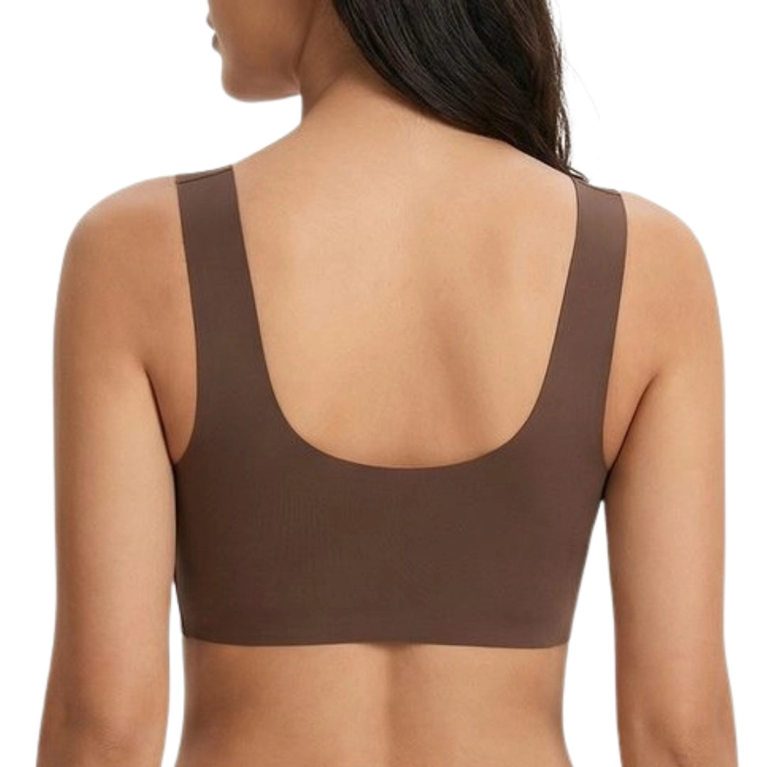Front-Button Comfort Bra – Wire-Free Everyday Essential