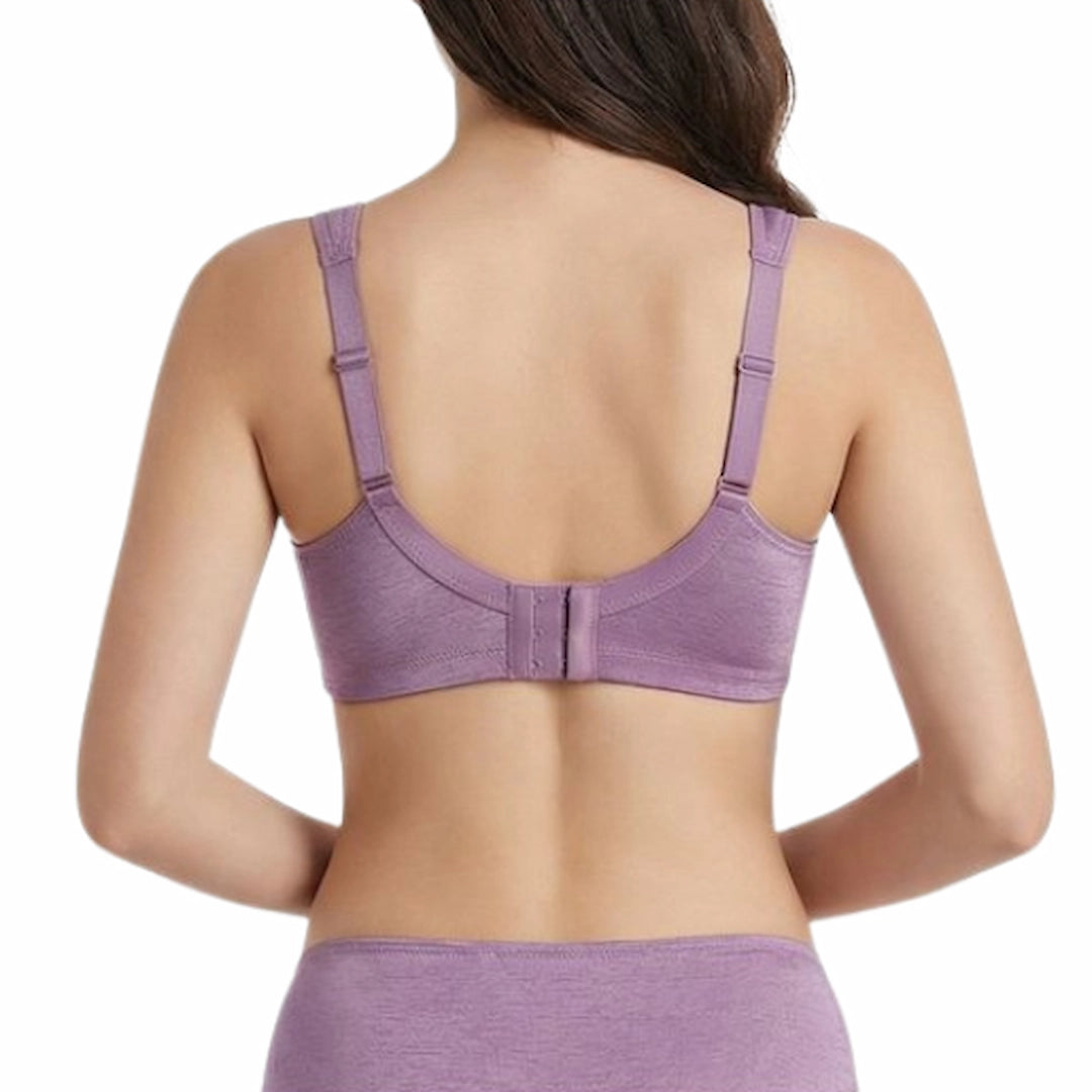 Women’s Seamless Comfort Bra – Non-Wired Soft Everyday T-Shirt Bra (Multi Color)