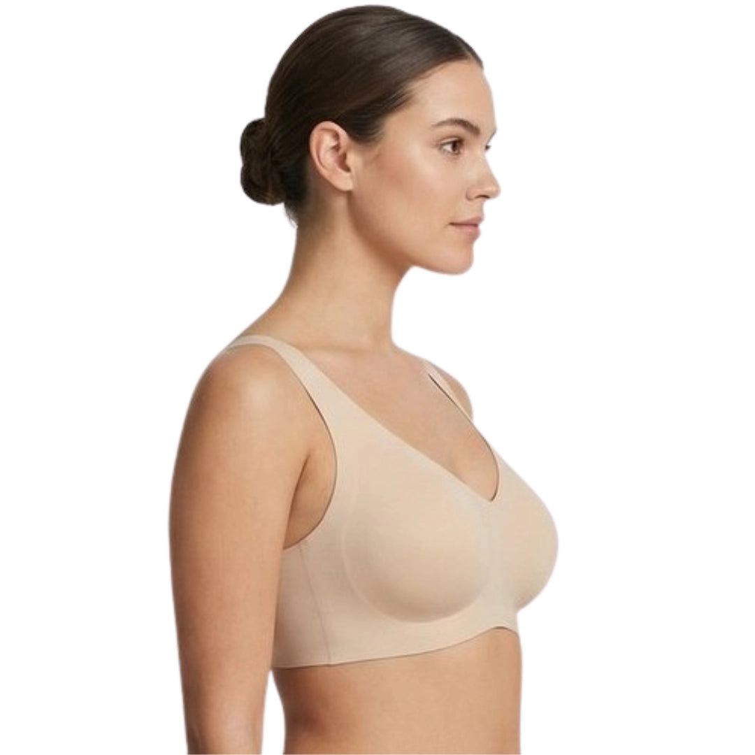 Women’s Seamless Deep V Comfort Bra Set – Wire-Free Everyday Lounge Bra (Multiple Colors)