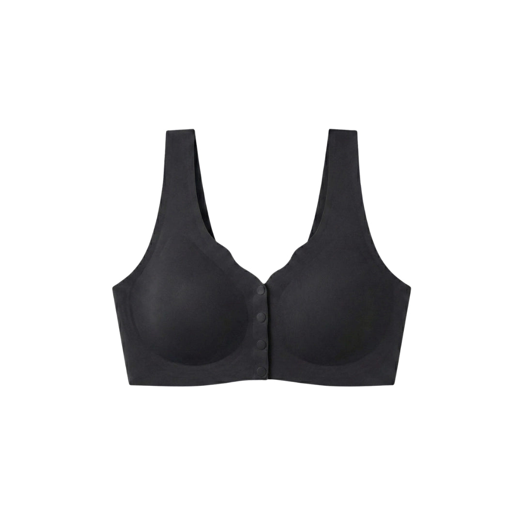 Front-Button Comfort Bra – Wire-Free Everyday Essential