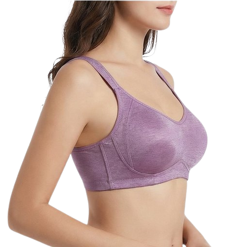 Women’s Seamless Comfort Bra – Non-Wired Soft Everyday T-Shirt Bra (Multi Color)