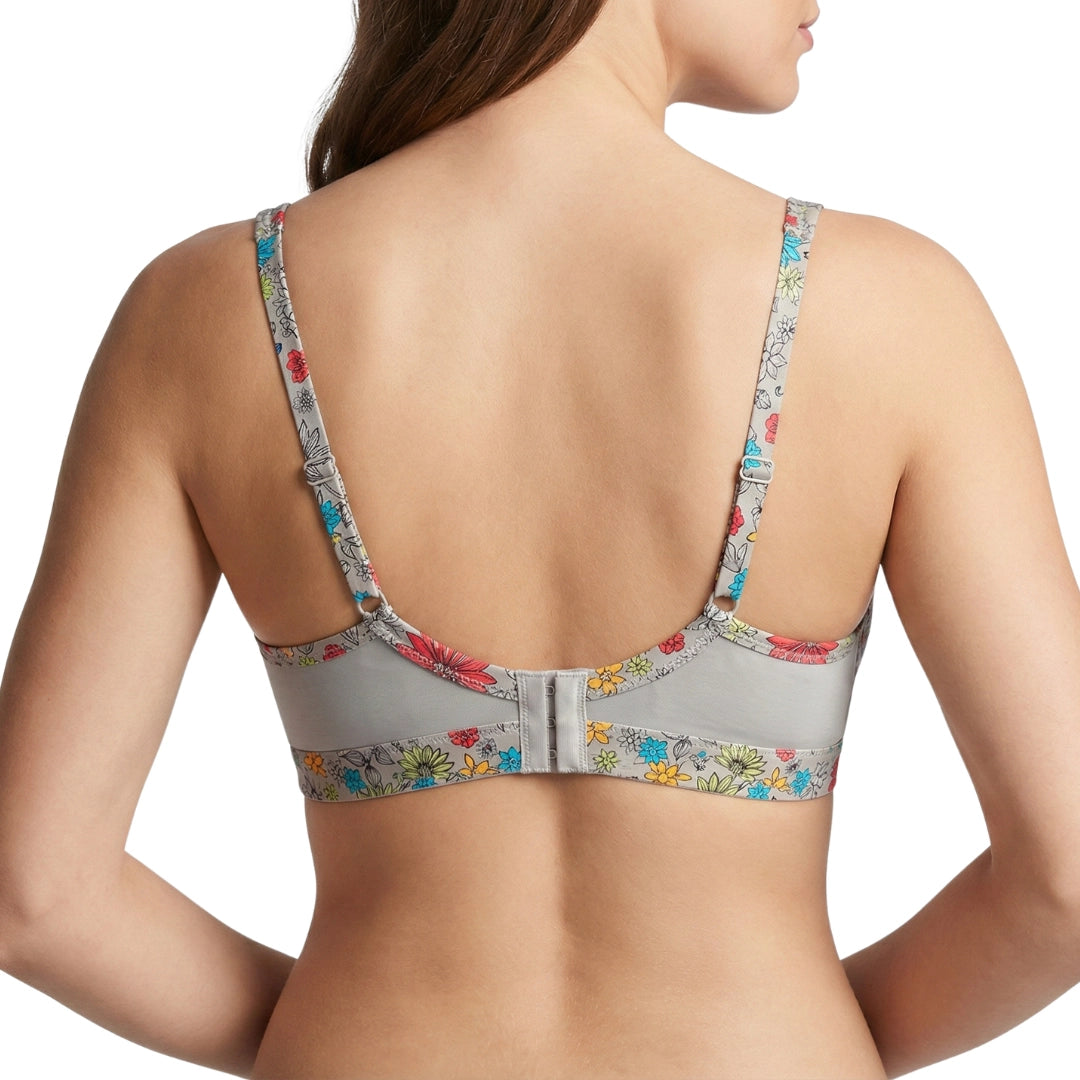 Floral Edge Comfort Bra – Soft Padded Everyday Support