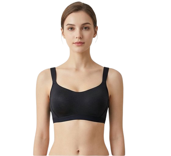 Women’s Seamless Comfort Bra – Non-Wired Soft Everyday T-Shirt Bra (Multi Color)