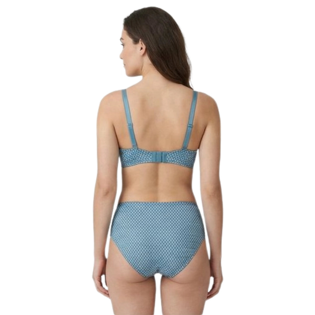 Women’s Printed Padded Bra & Panty Set – Comfortable Everyday Lingerie (Multiple Colors)