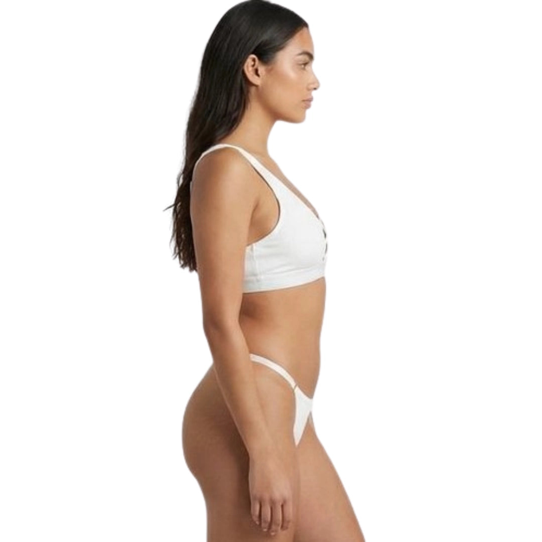 Women’s Criss-Cross Front Bralette Set – Stylish Wire-Free Lingerie (Multiple Colors)