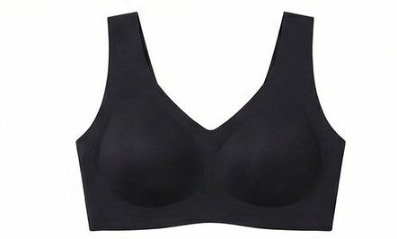 Women’s Seamless Deep V Comfort Bra Set – Wire-Free Everyday Lounge Bra (Multiple Colors)
