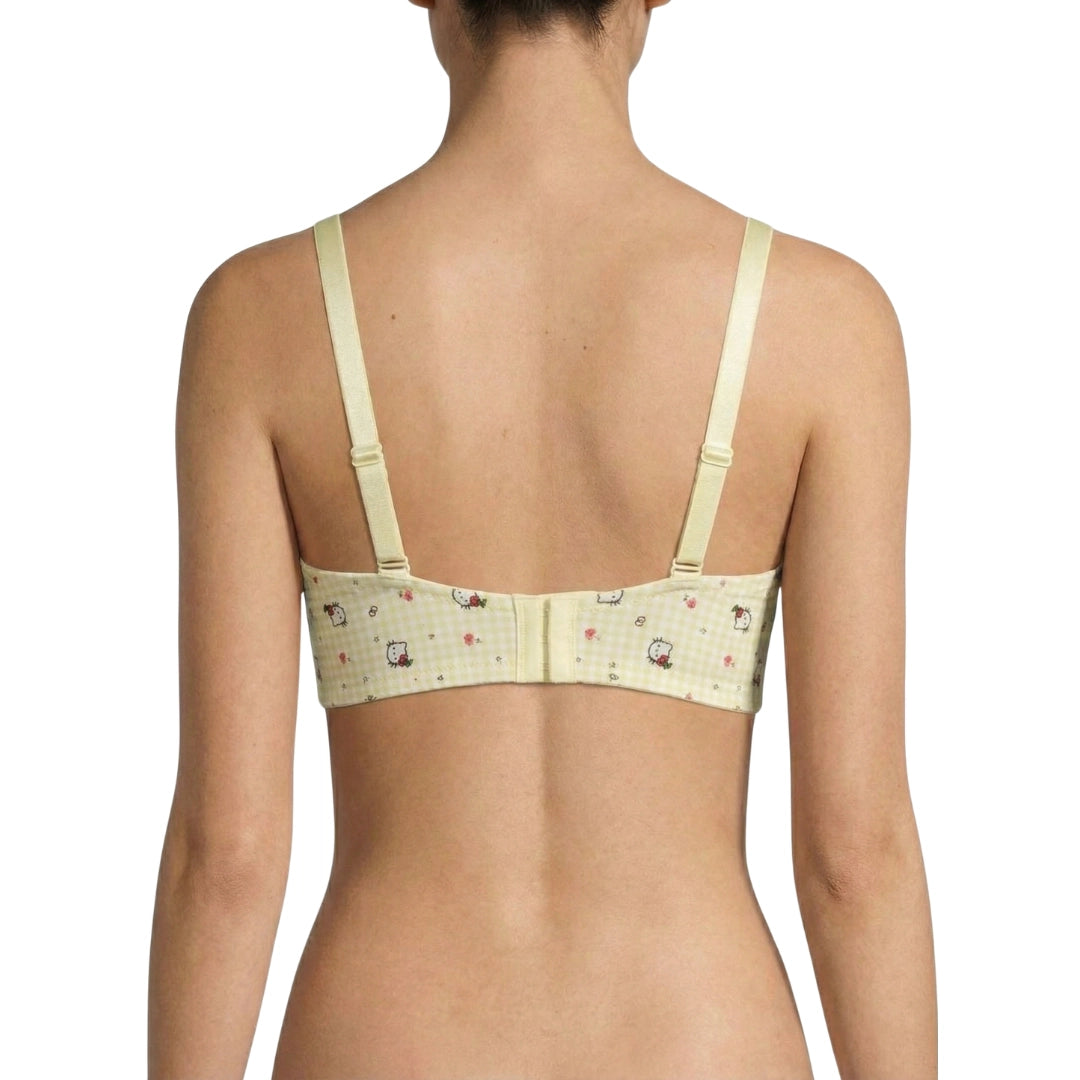 1Genazy Wear - Hello Kitty Printed Padded Bra - Comfortable Daily Wear Bra for Women