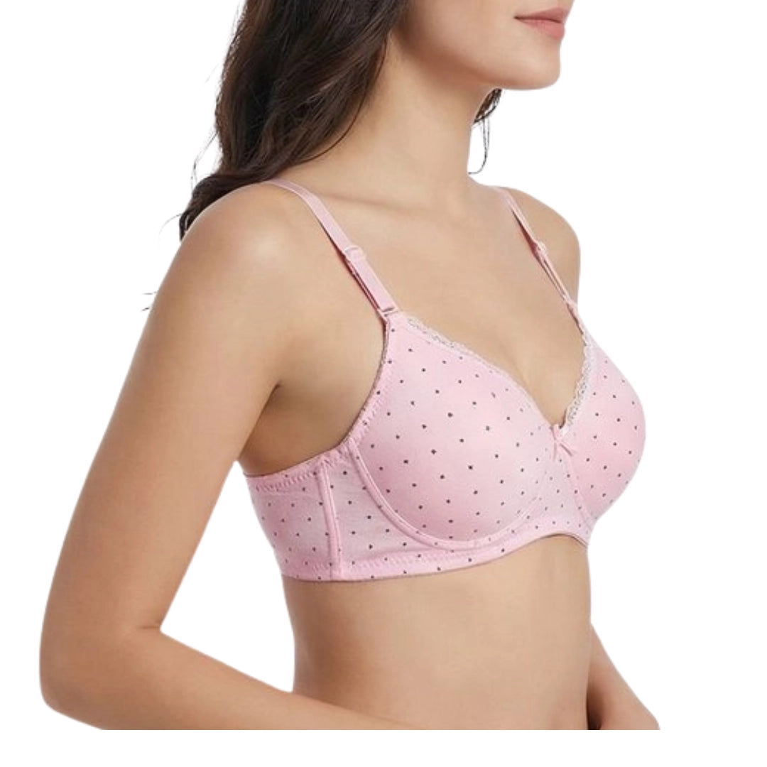 Women’s Light Padded Everyday Bra – Comfortable T-Shirt Bra (Multiple Colors)