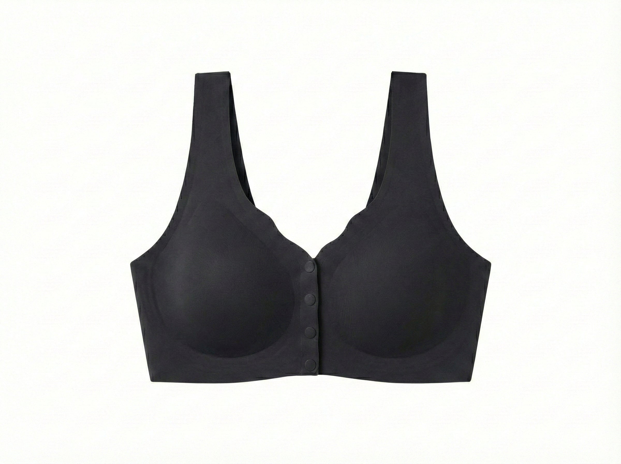 Front-Button Comfort Bra – Wire-Free Everyday Essential