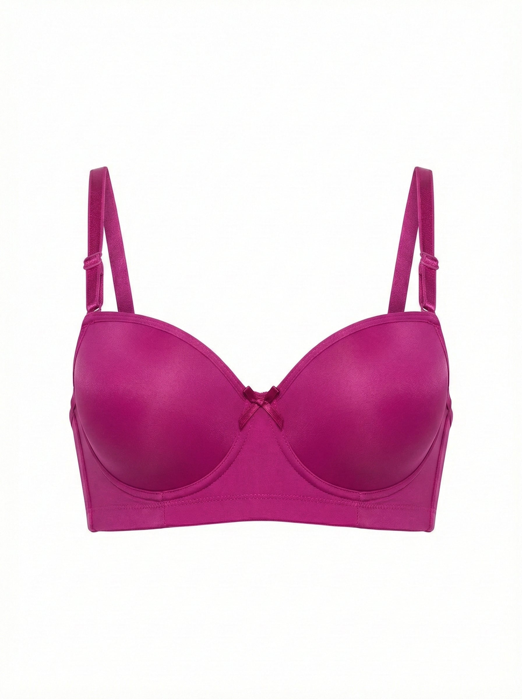 Premium Seamless Ribbed Padded Bra – Wire-Free Comfort (Available in Multiple Colors)