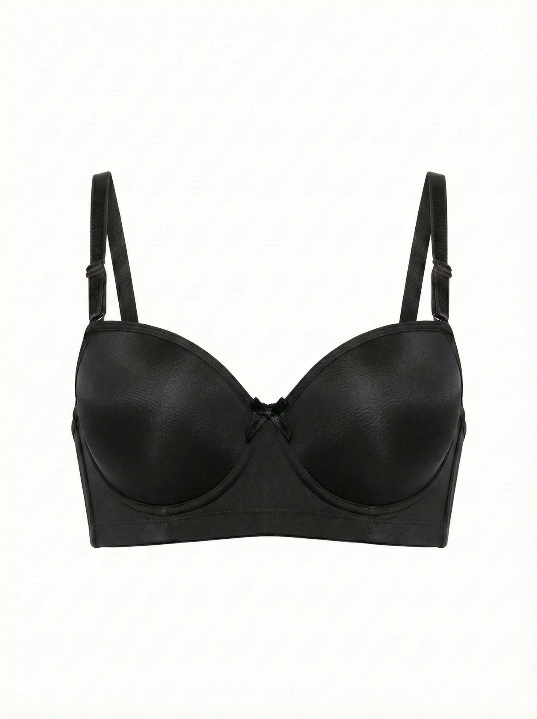 Premium Seamless Ribbed Padded Bra – Wire-Free Comfort (Available in Multiple Colors)