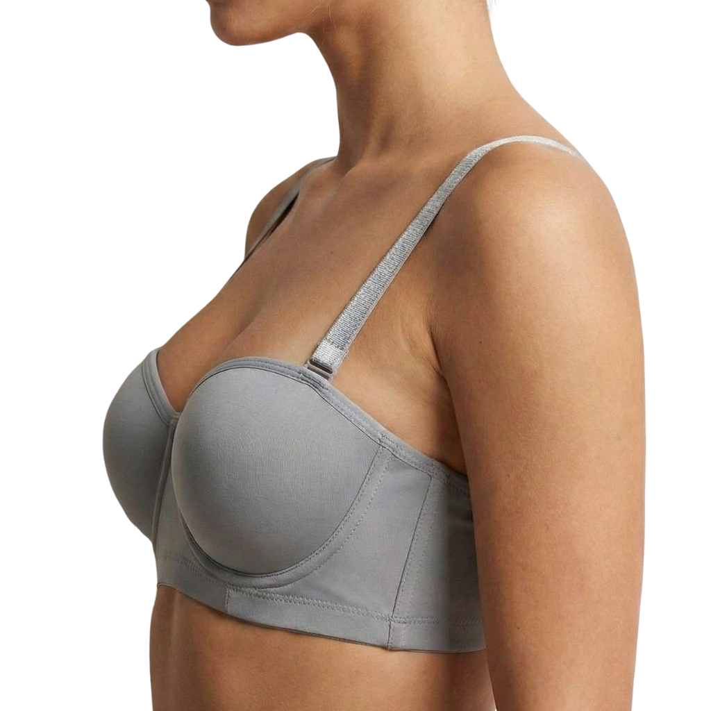 Premium Seamless Ribbed Padded Bra – Wire-Free Comfort (Available in Multiple Colors)