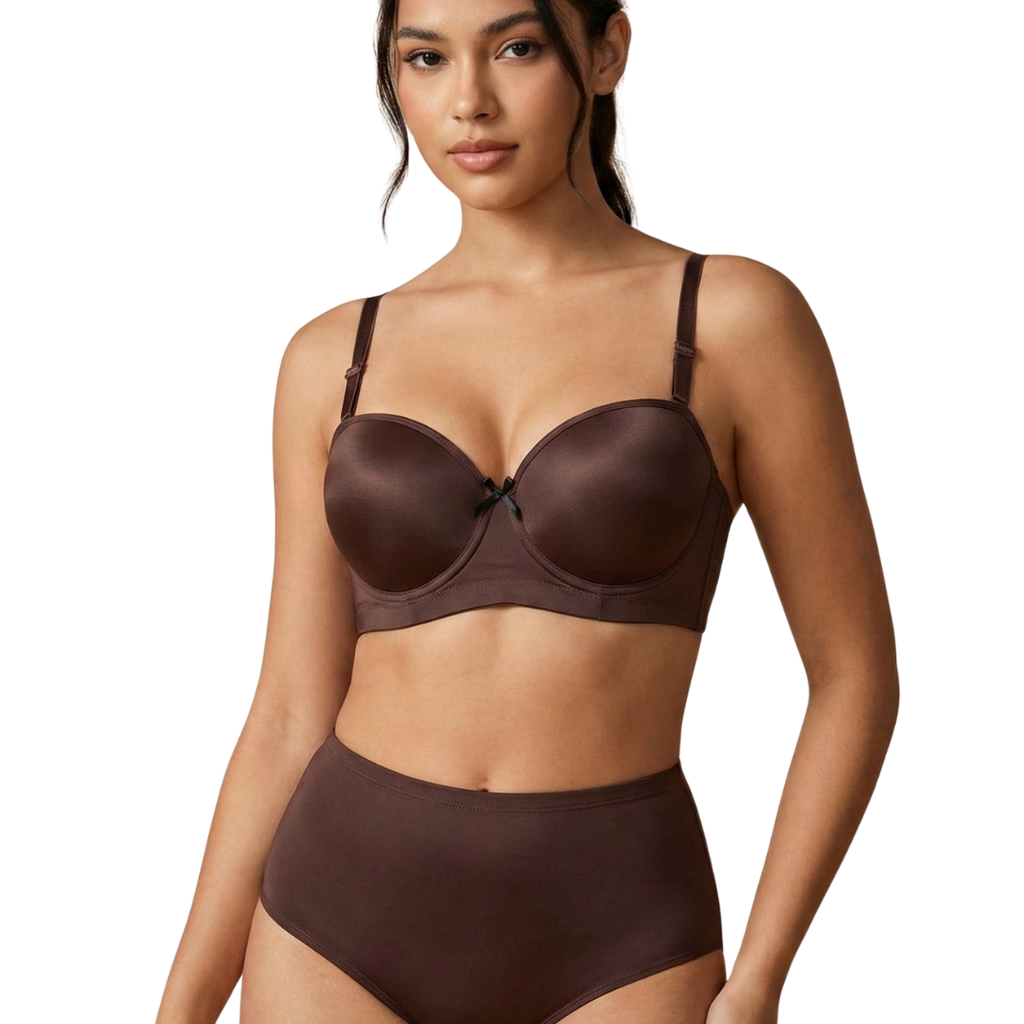 Premium Seamless Ribbed Padded Bra – Wire-Free Comfort (Available in Multiple Colors)
