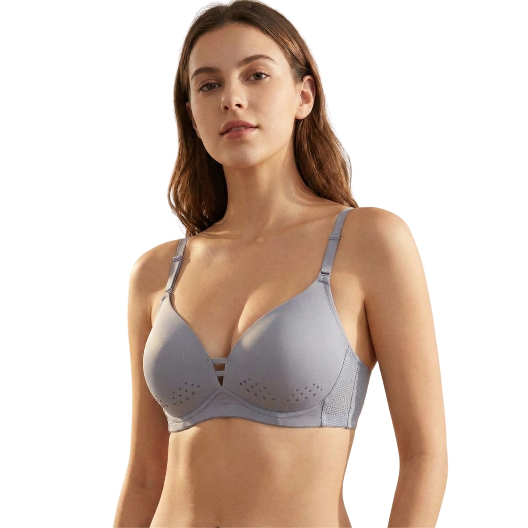 Genazy Wear Premium Seamless T-Shirt Bra – Non-Wired Full Coverage Comfort