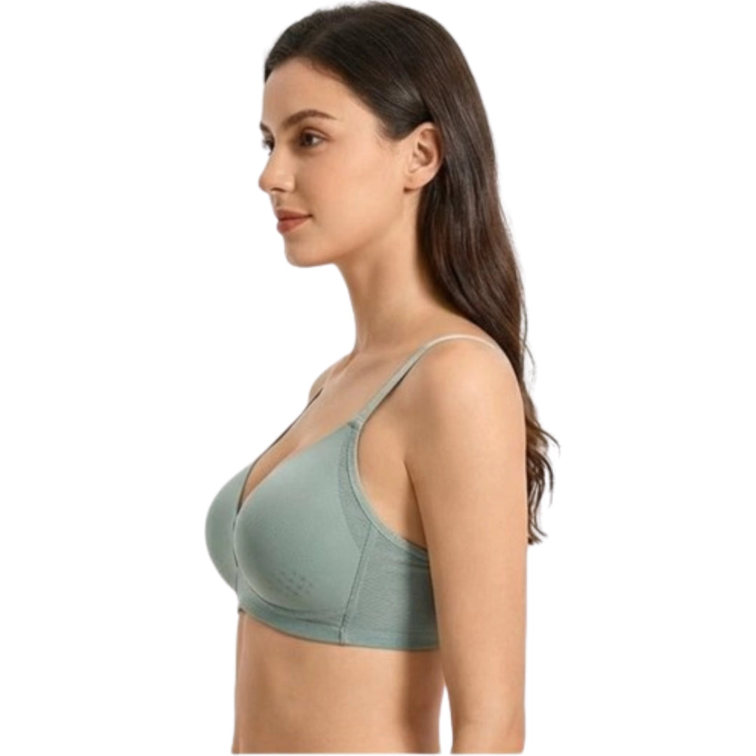 Genazy Wear Premium Seamless T-Shirt Bra – Non-Wired Full Coverage Comfort