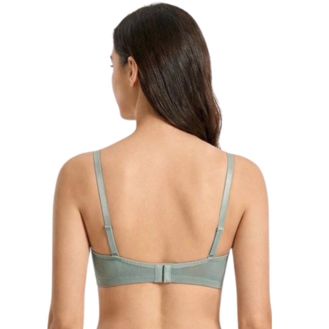 Genazy Wear Premium Seamless T-Shirt Bra – Non-Wired Full Coverage Comfort