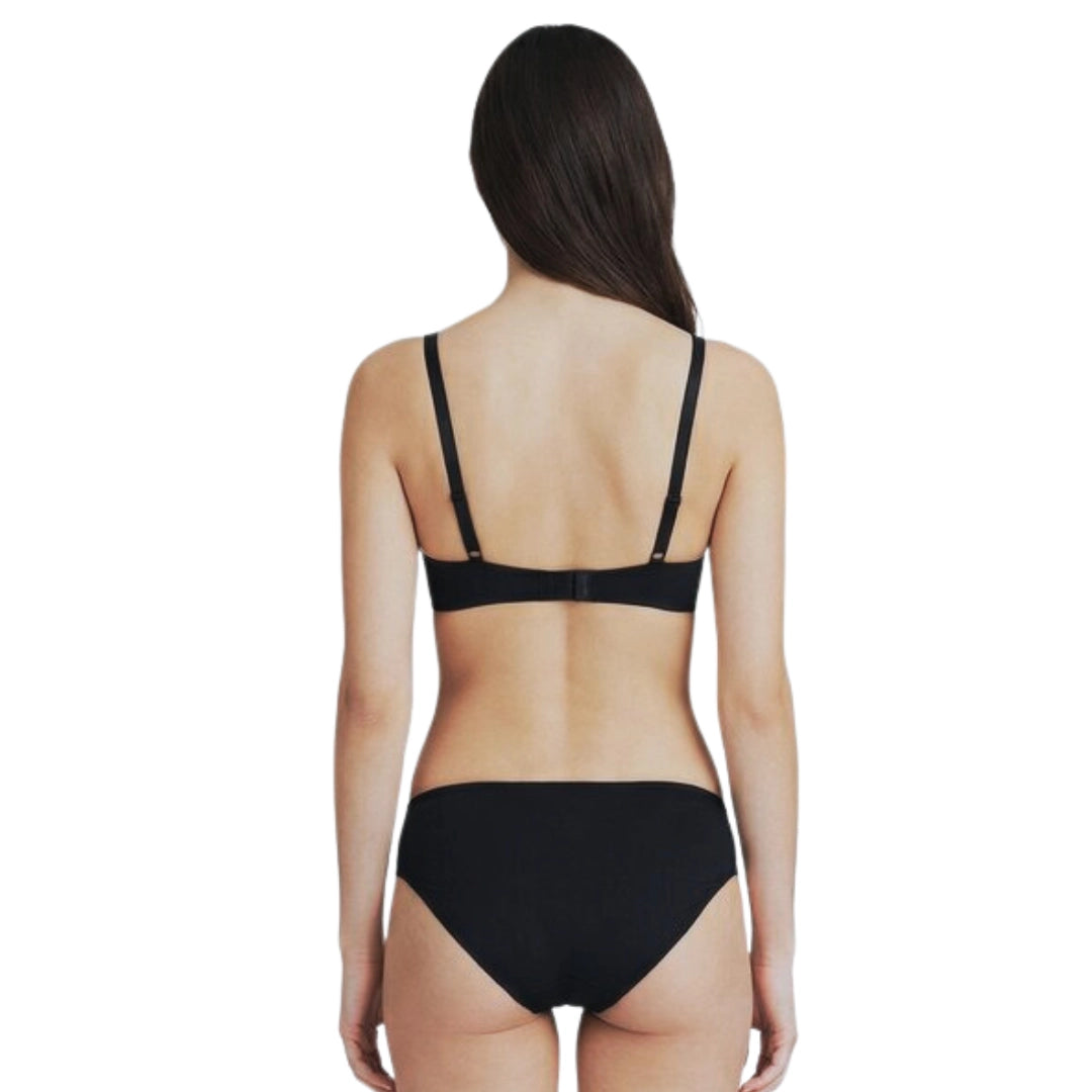 Women’s Strappy Padded Lingerie Set – Stylish Bra & Panty Set (Multiple Colors Available)