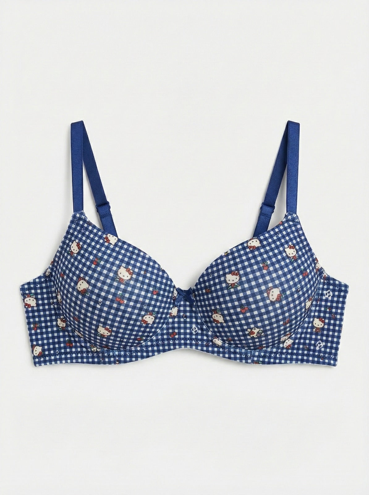 1Genazy Wear - Hello Kitty Printed Padded Bra - Comfortable Daily Wear Bra for Women