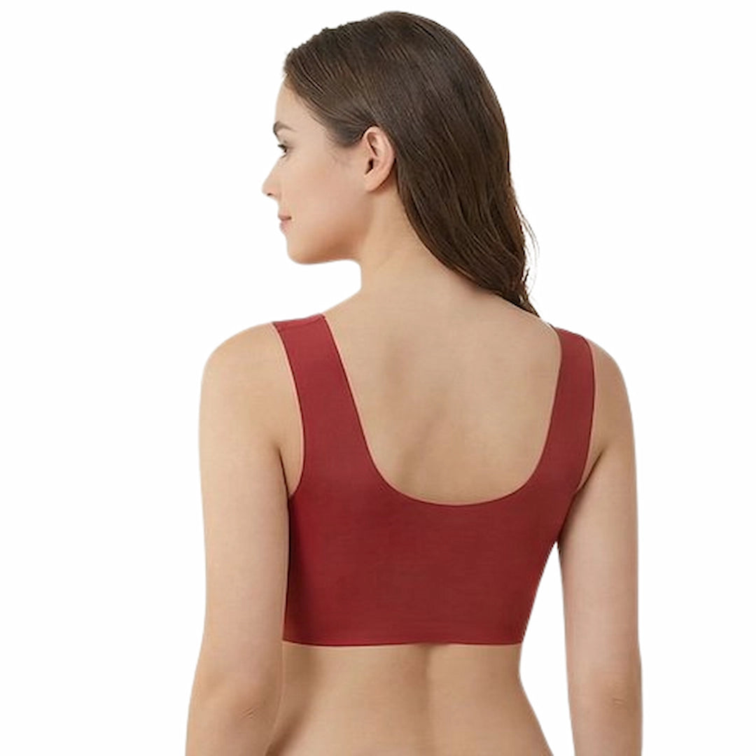 Women’s Full Coverage Floral Lace Comfort Bra – Non-Wired Soft Padded (Multi Color)